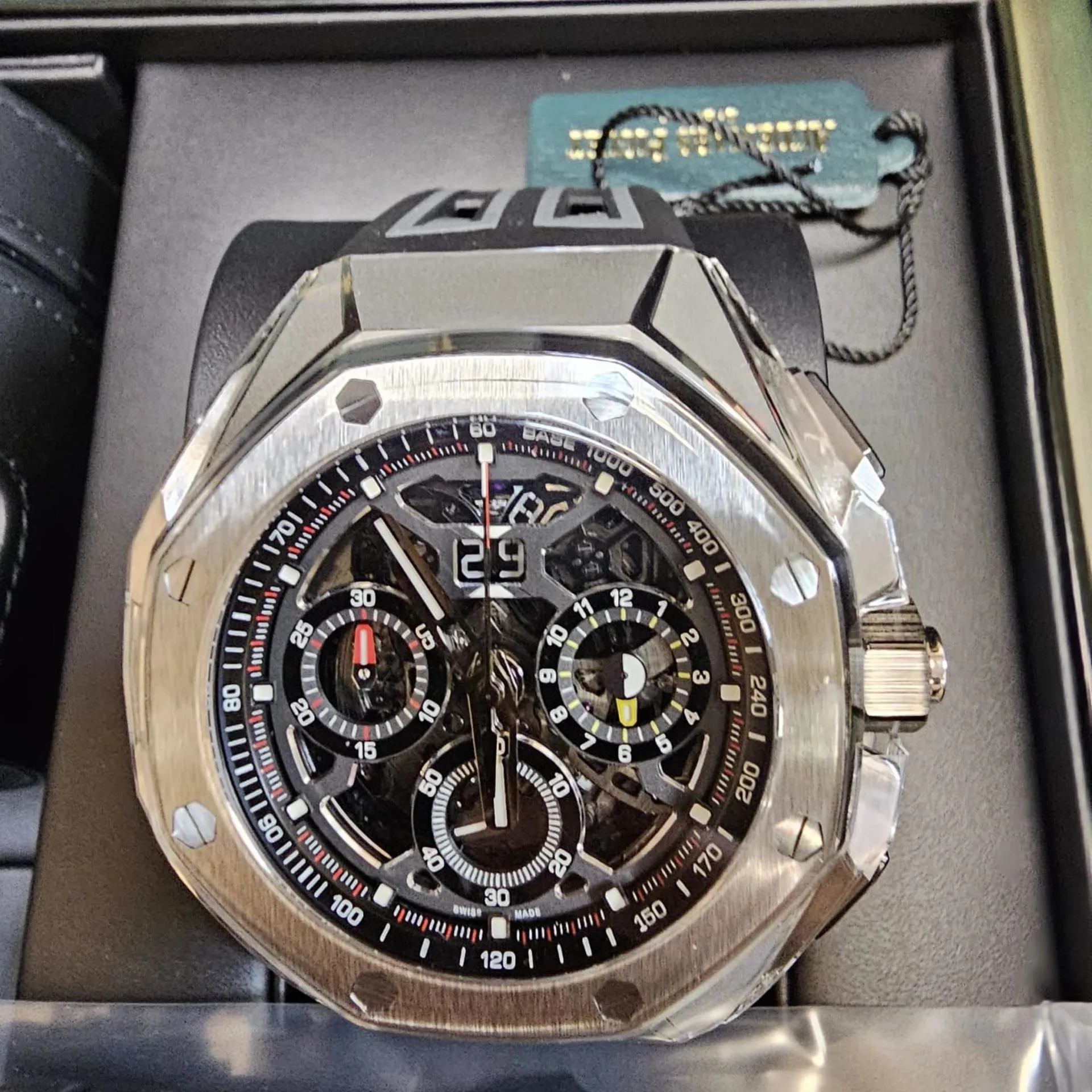 Audemars Piguet Royal Oak Concept 26650TI.OO.D013CA.01 43mm Titanium Skeletonized 4