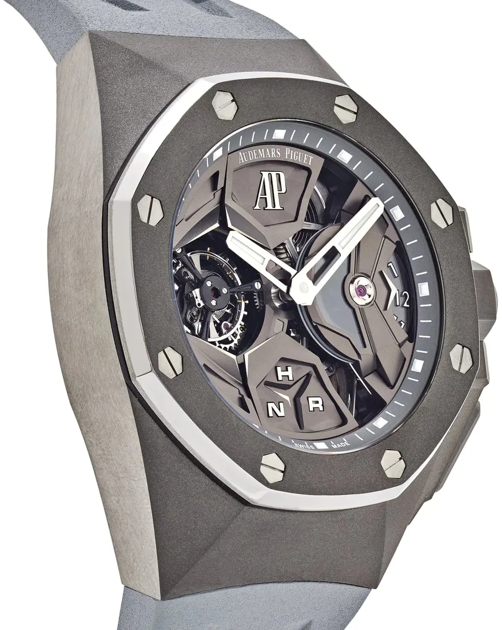 Audemars Piguet Royal Oak Concept Tourbillon 26589TI.GG.D006CA.01 44mm Titanium Skeleton 2