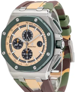 Audemars Piguet Royal Oak Offshore 26400SO.OO.A054CA.01 Stainless steel Beige