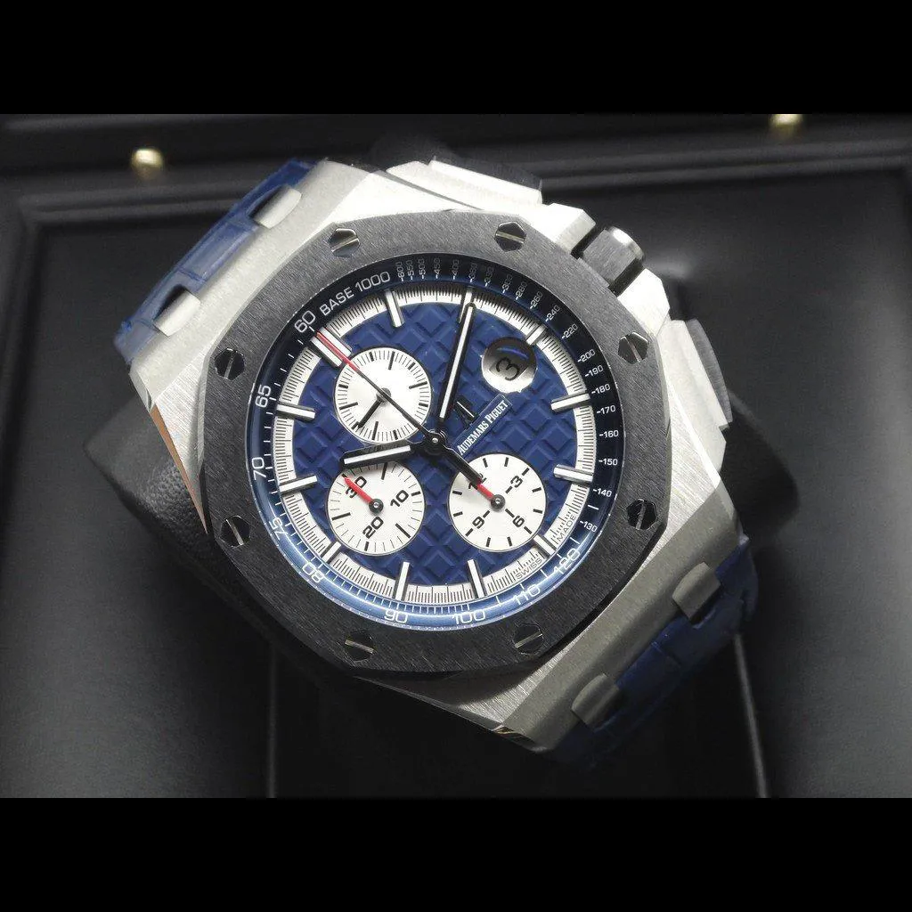 Audemars Piguet Royal Oak Offshore 26401PO.OO.A018CR.01 44mm Ceramic Blue