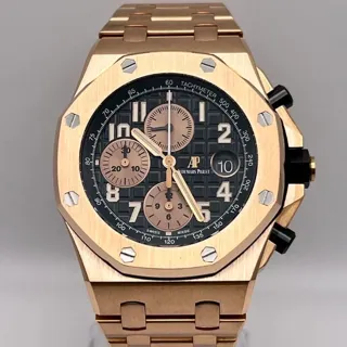 Audemars Piguet Royal Oak Offshore 26470OR.OO.1000OR.03 Rose gold Black and Golden