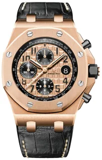 Audemars Piguet Royal Oak Offshore 26470OR.OO.A002CR.01 Ceramic and Rose gold Champagne