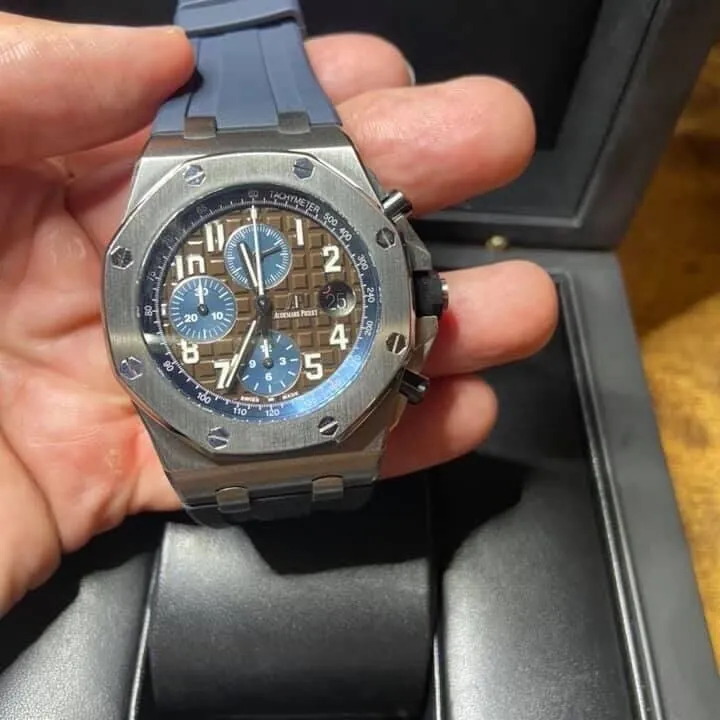 Audemars Piguet Royal Oak Offshore 26470ST.OO.A099CR.01 42mm Stainless steel Brown