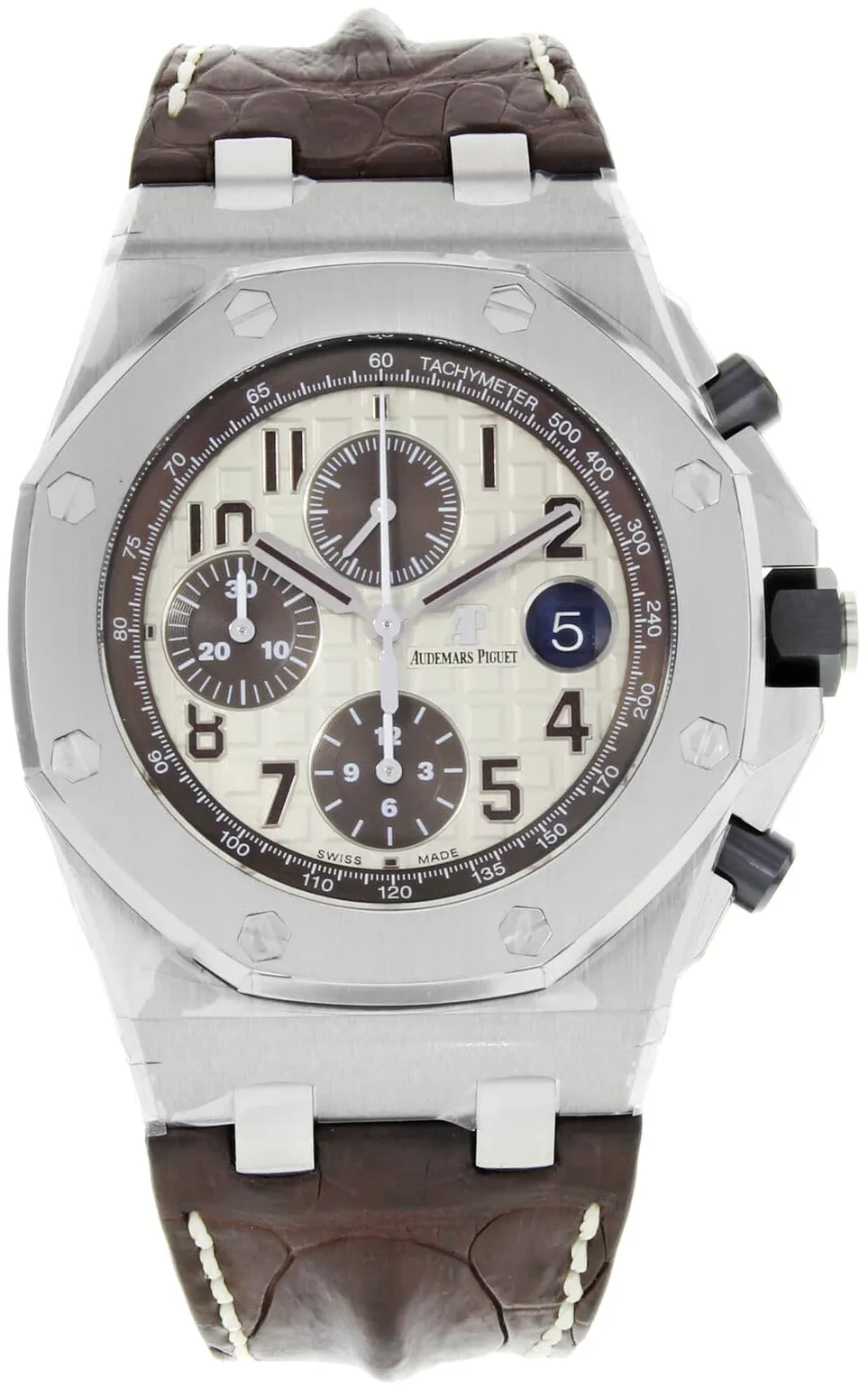 Audemars Piguet Royal Oak Offshore 26470ST.OO.A801CR.01 42mm Stainless steel Beige