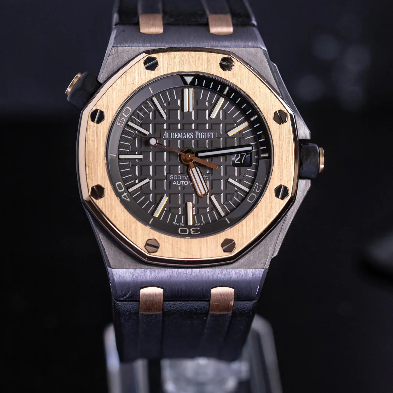 Audemars Piguet Royal Oak Offshore Diver 15709TR.OO.A005CR.01 42mm Rose gold Gray