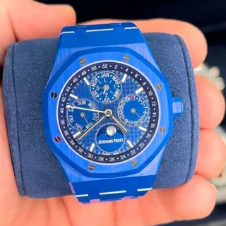 Audemars Piguet Royal Oak Perpetual Calendar 26579CS.OO.1225CS.01 Ceramic Blue