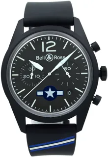 Bell & Ross BR V1 BRV126-BL-CA-CO/US Stainless steel Black