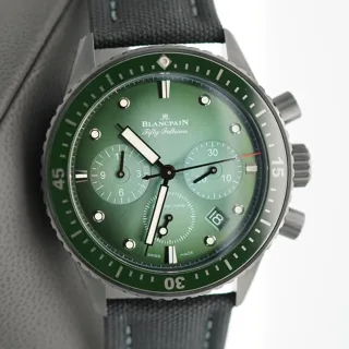 Blancpain Fifty Fathoms Bathyscaphe Chronographe Flyback 5200-0153-B52A Ceramic Green