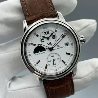 Blancpain Léman 2160-1127-53 Stainless steel White