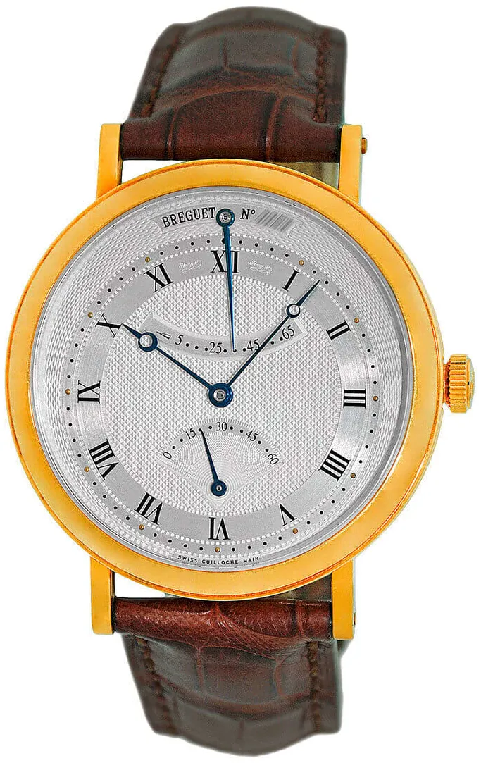 Breguet Classique 5207BA/12/9V6 39mm Yellow gold Silver