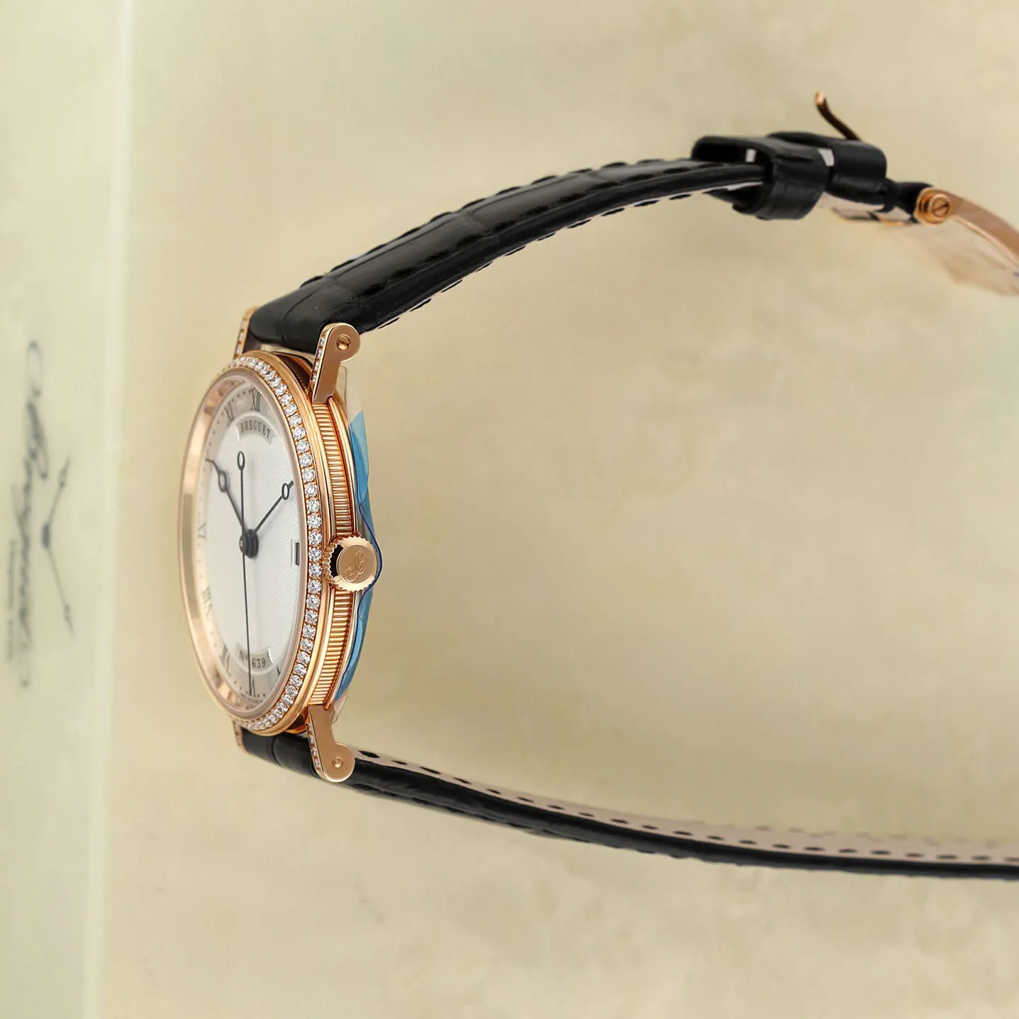 Breguet Classique 9068BR/12/976/DD00 33.5mm Rose gold Silver 6