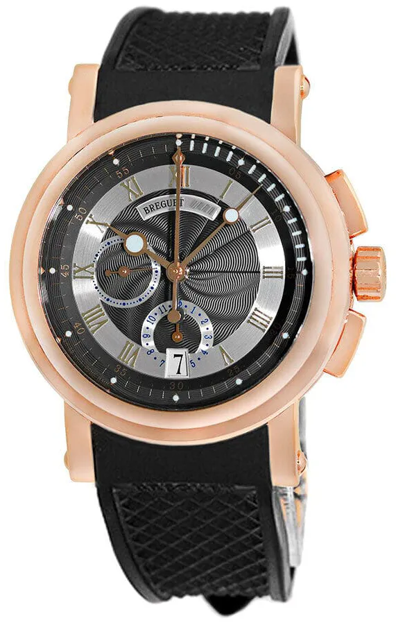 Breguet Marine 5827BR/Z2/5ZU 42mm Rose gold Black