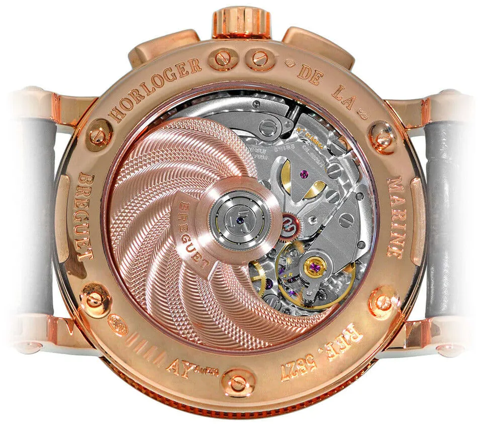 Breguet Marine 5827BR/Z2/5ZU 42mm Rose gold Black 2