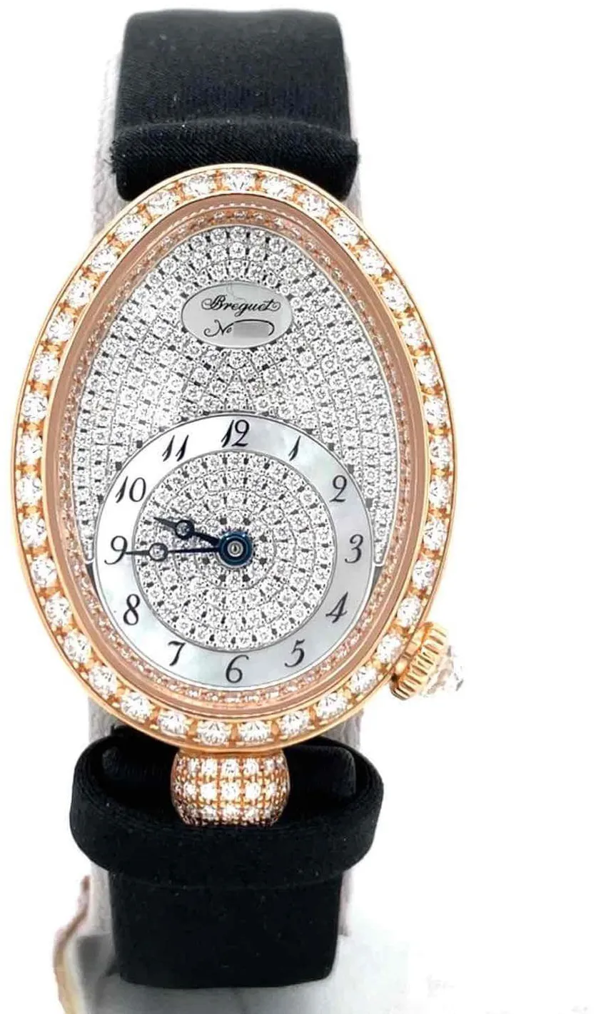 Breguet Reine de Naples 8928BR/8D/844.DD0D 25mm Rose gold Diamond