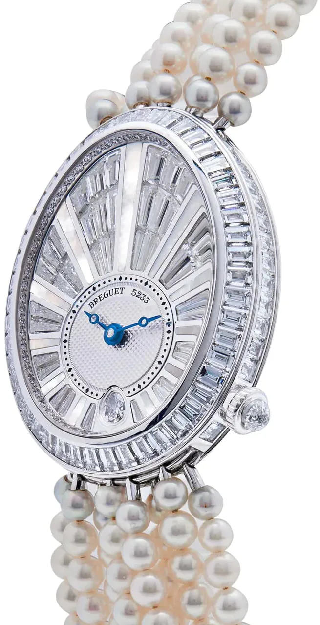 Breguet Reine de Naples 8939BB/6D/J49 DD0D 38.5mm White gold White 2