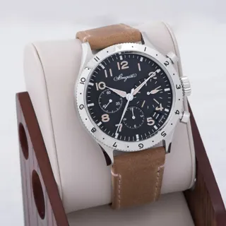 Breguet Type XX 2067ST/92/3WU 42mm Stainless steel Black