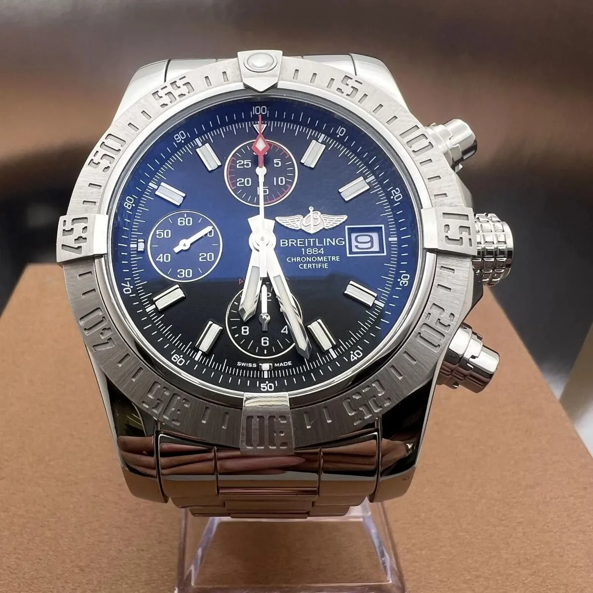 Breitling Avenger A1338111/BC32 43mm Stainless steel Black