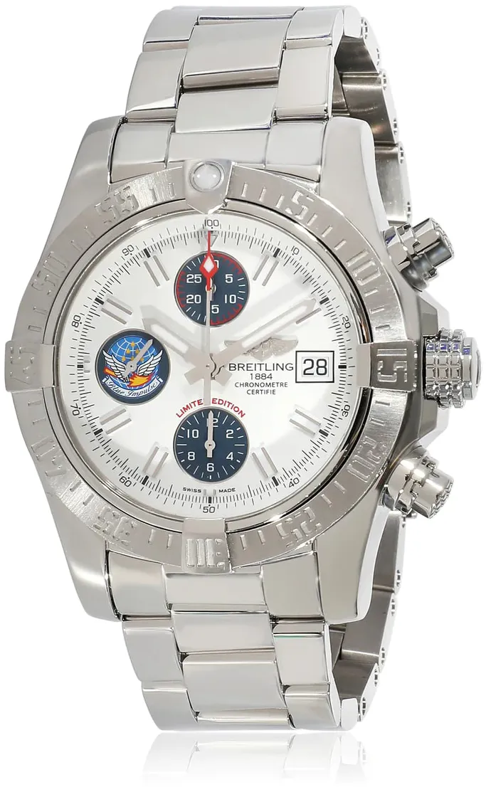 Breitling Avenger A133811A/A811/170A 43mm Stainless steel White