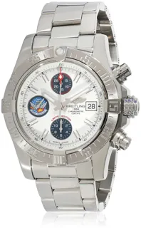 Breitling Avenger A133811A/A811/170A Stainless steel White