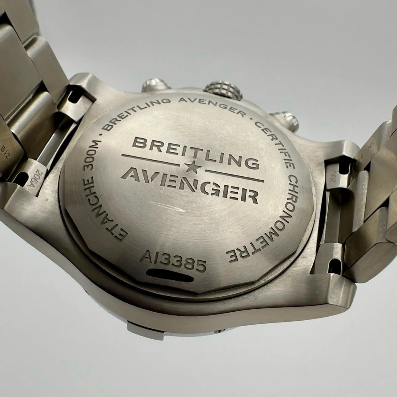 Breitling Avenger A13385101B1A1 43mm Stainless steel Black 1