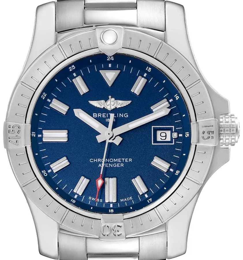 Breitling Avenger A17318101C1A1 43mm Stainless steel Blue