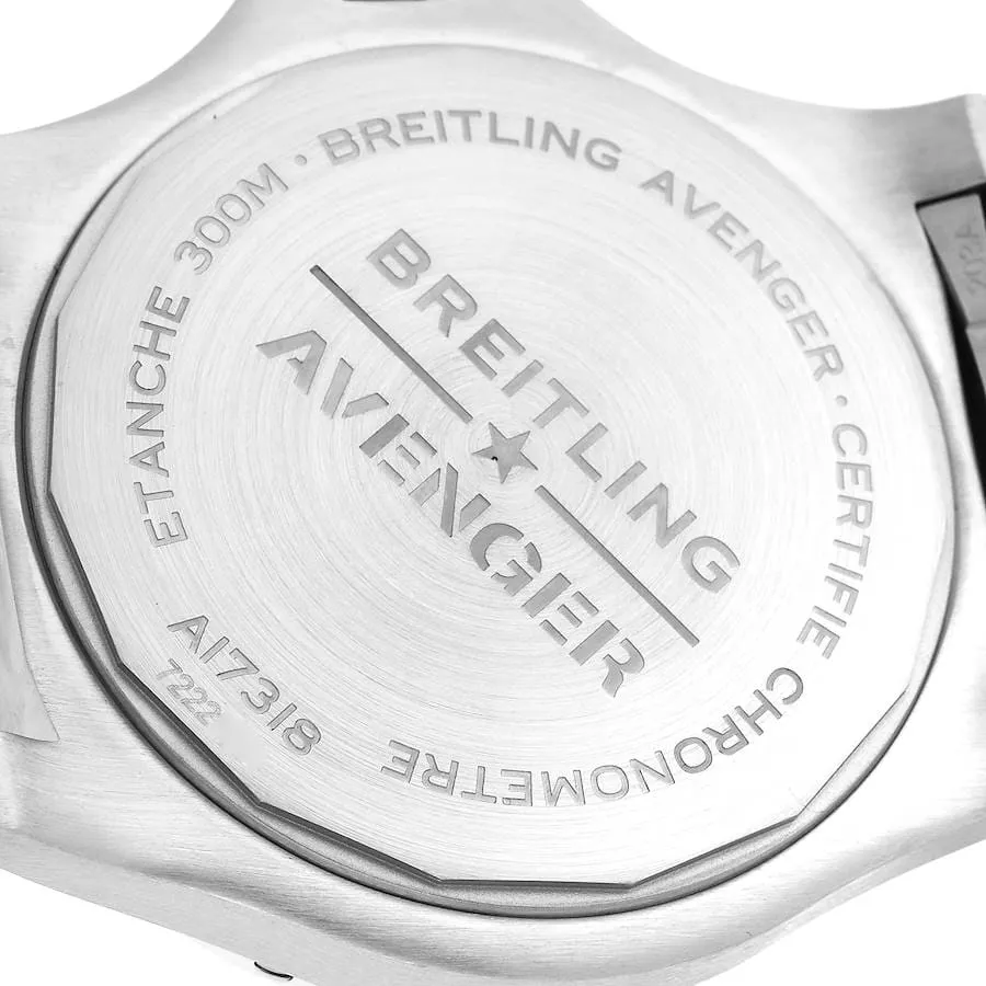 Breitling Avenger A17318101C1A1 43mm Stainless steel Blue 4