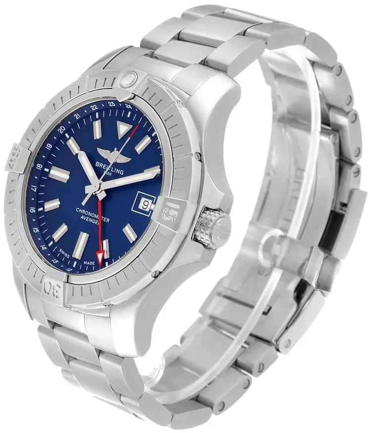 Breitling Avenger A32395101C1A1 43mm Stainless steel Blue 3