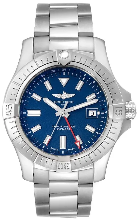 Breitling Avenger A32395101C1A1 43mm Stainless steel Blue