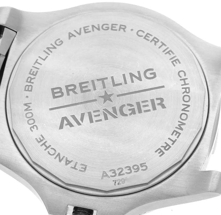 Breitling Avenger A32395101C1A1 43mm Stainless steel Blue 4