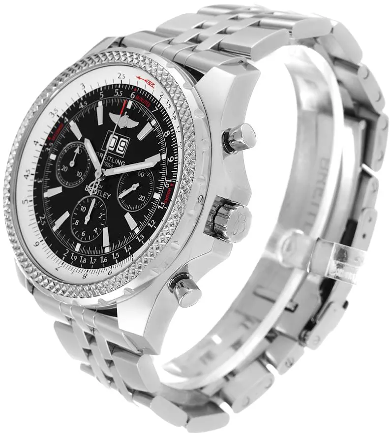 Breitling Bentley A44362 48.7mm Stainless steel Black 4