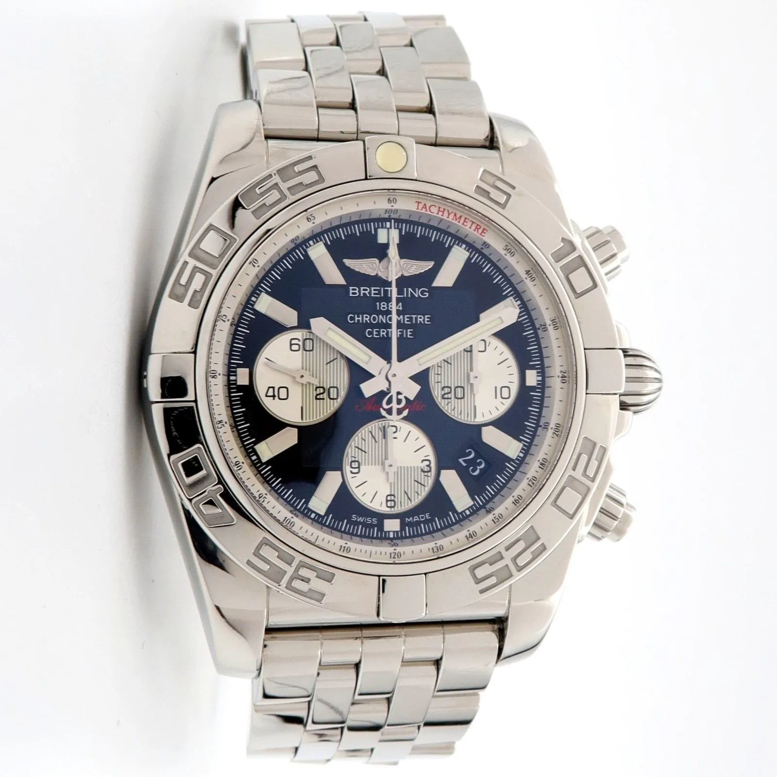 Breitling Chronomat 44 AB0110 44mm Steel Black