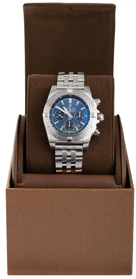 Breitling Chronomat AB0115101C1A1 44mm Stainless steel Blue 2