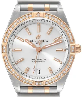 Breitling Chronomat U10380591A1U1 Stainless steel and Red gold White