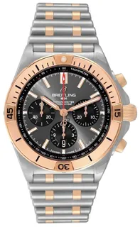 Breitling Chronomat UB0134101B1U1 Stainless steel and Red gold Gray