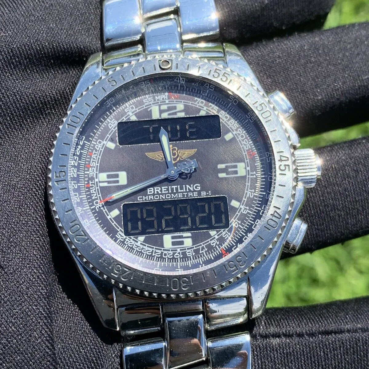 Breitling Chronometre A78362 44mm Stainless steel Gray