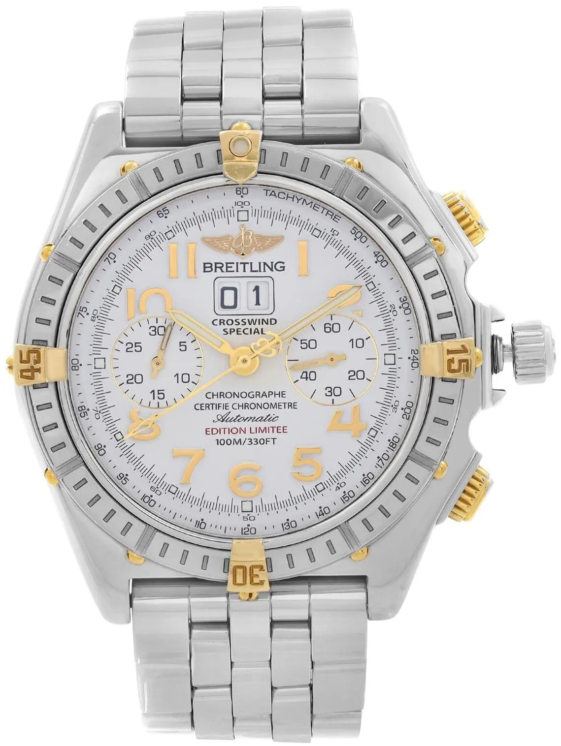 Breitling Crosswind Special B44356 43mm Stainless steel White