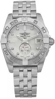 Breitling Galactic A37330 Stainless steel White