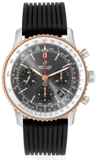 Breitling Navitimer 1 B01 Chronograph 43 UB0121211F1P1 Stainless steel and Red gold Gray