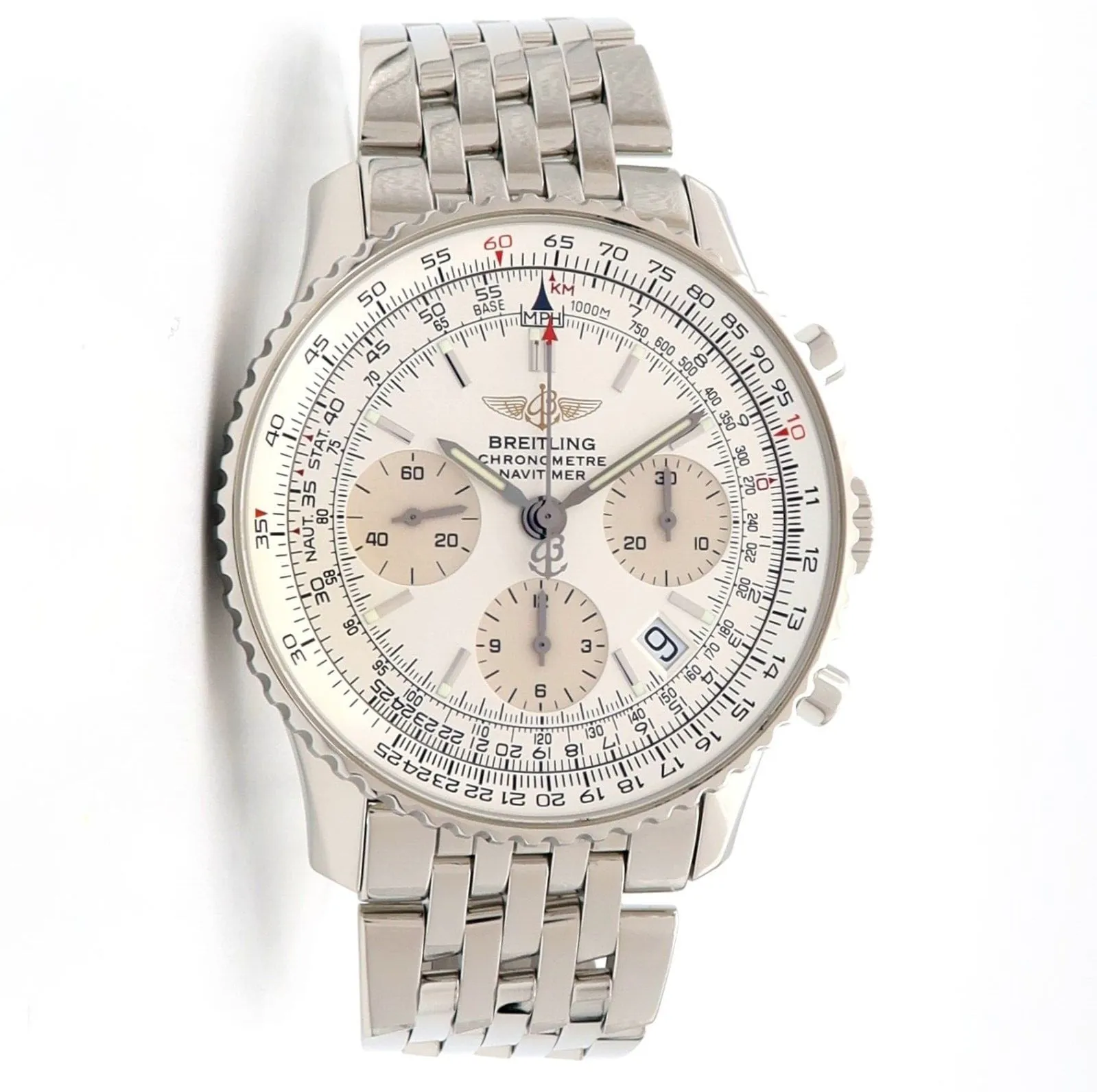 Breitling Navitimer A23322 42mm Stainless steel Silver