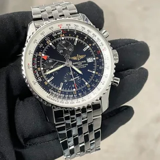 Breitling Navitimer A24322 Stainless steel Black