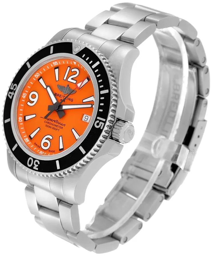 Breitling Superocean A17366D71O1A1 42mm Stainless steel Orange 2