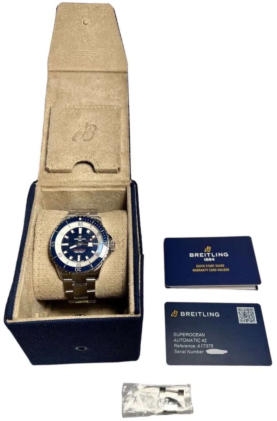 Breitling Superocean A17375E71C1A1 42mm Stainless steel Blue 1