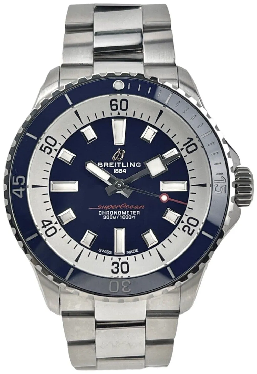 Breitling Superocean A17375E71C1A1 42mm Stainless steel Blue