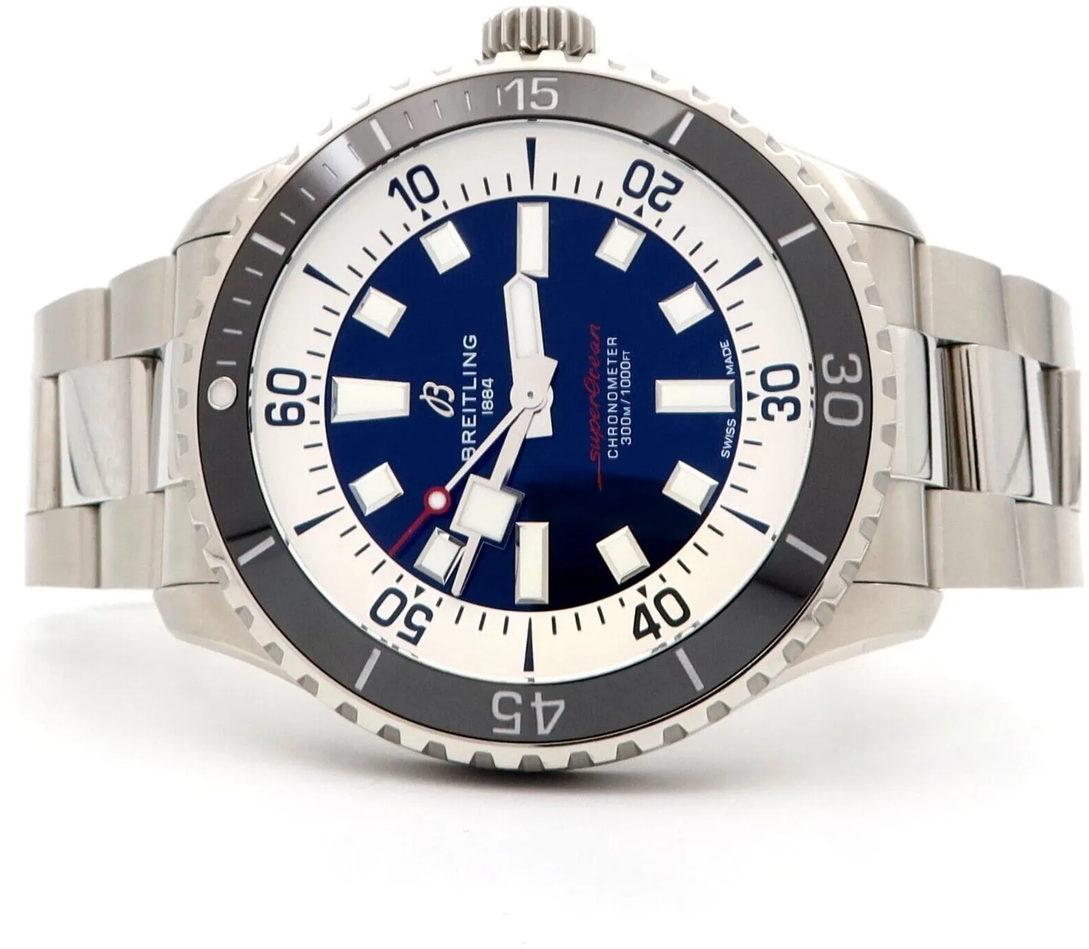 Breitling Superocean A17376 44mm Stainless steel Blue