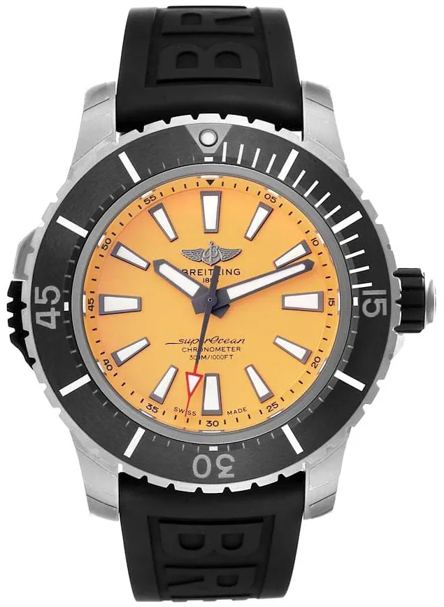 Breitling Superocean E17369241I1S1 48mm Titanium Yellow