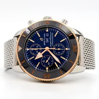 Breitling Superocean Heritage U13313121B1A1 Stainless steel and Red gold Black