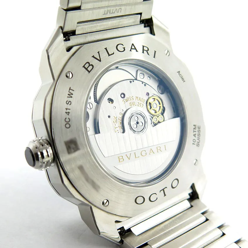 Bulgari Octo 103481 41mm Stainless steel Blue 7