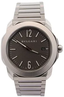 Bulgari Octo 103740 Stainless steel Gray