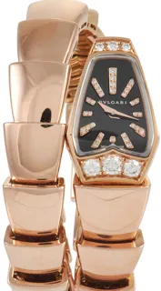 Bulgari Serpenti 101788 Rose gold Black