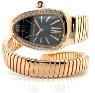 Bulgari Serpenti 101815 Rose gold Black